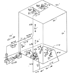 3D Concept Model 3D Concept Model of a ventilation system