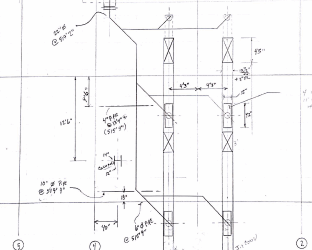 Field Sketch Field sketch of a ventilation system